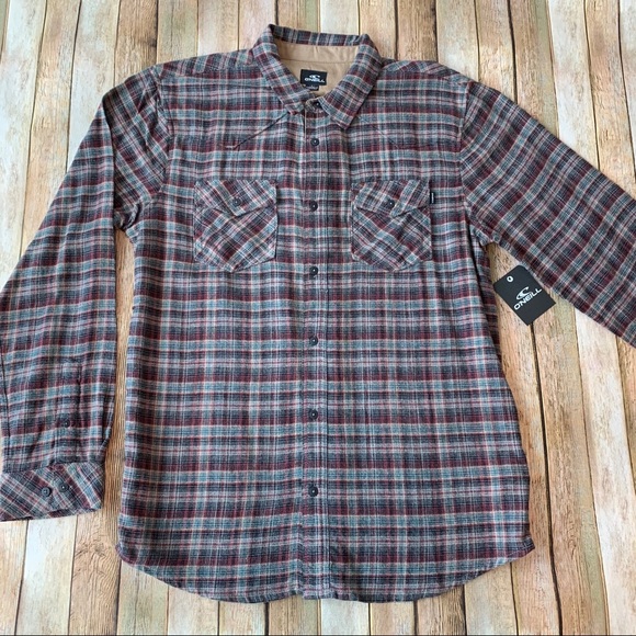 O'Neill Other - NWT O’Neill long sleeved flannel shirt